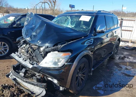 2017 Nissan Armada Platinum from USA, damaged, VIN JN8AY2ND7H9007348